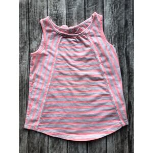 Pink striped Carters 4T girls tank top